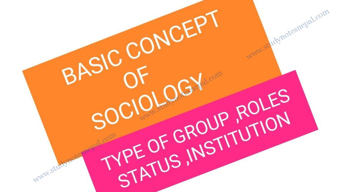 Concepts in Sociology